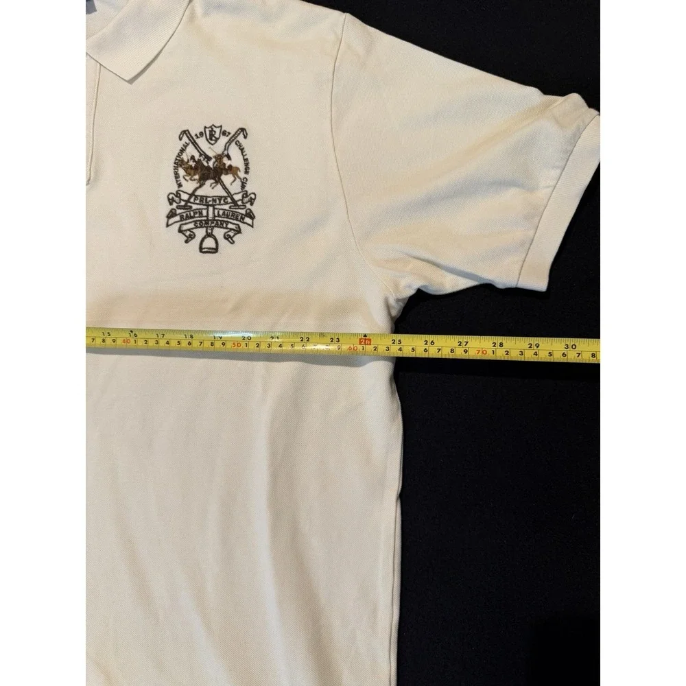Polo Ralph Lauren NYC Embroidered Triple Pony Mesh Polo Mens XXL/TTG